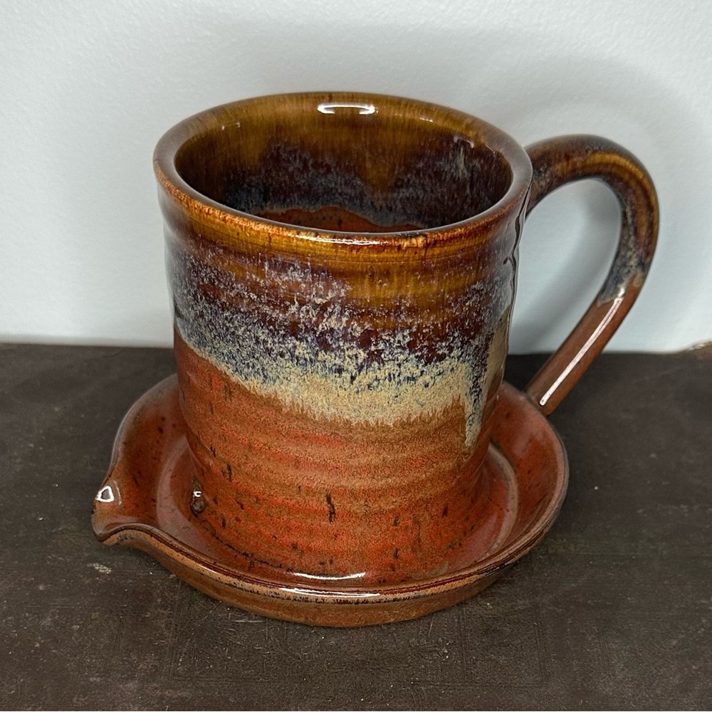 Microwave Bacon Cooker Handmade Stoneware One of a Kind!!